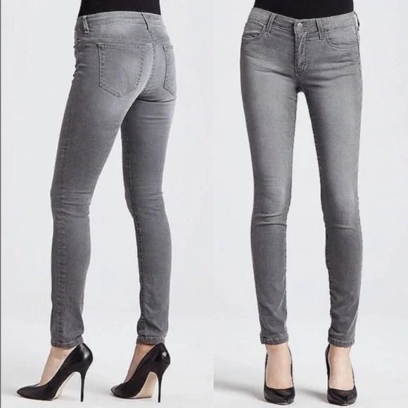 Frame Le Skinny de Jeanne jeans in grey - Picture 6 of 6